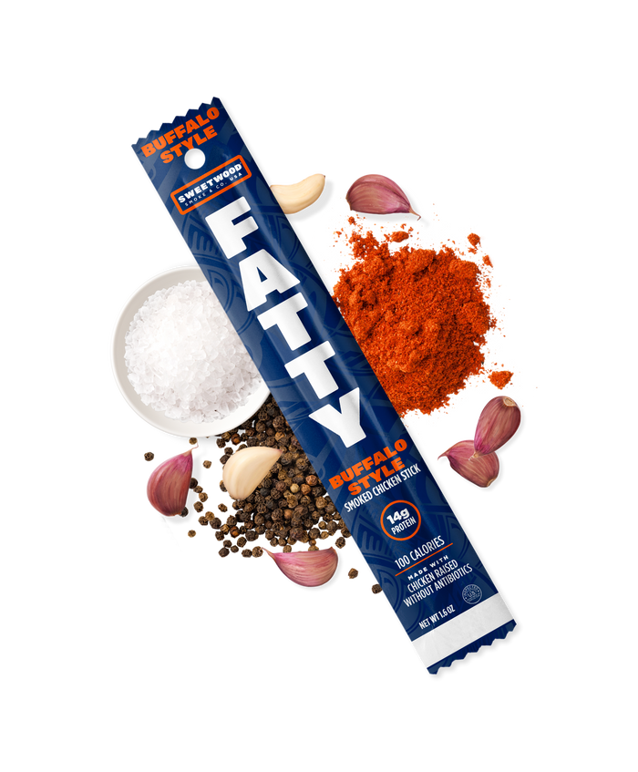 FATTY 1.6 OZ  BUFFALO CHICKEN