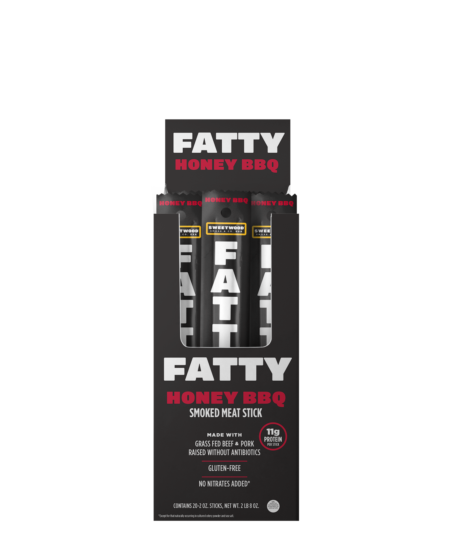 FATTY 2 OZ HONEY BBQ